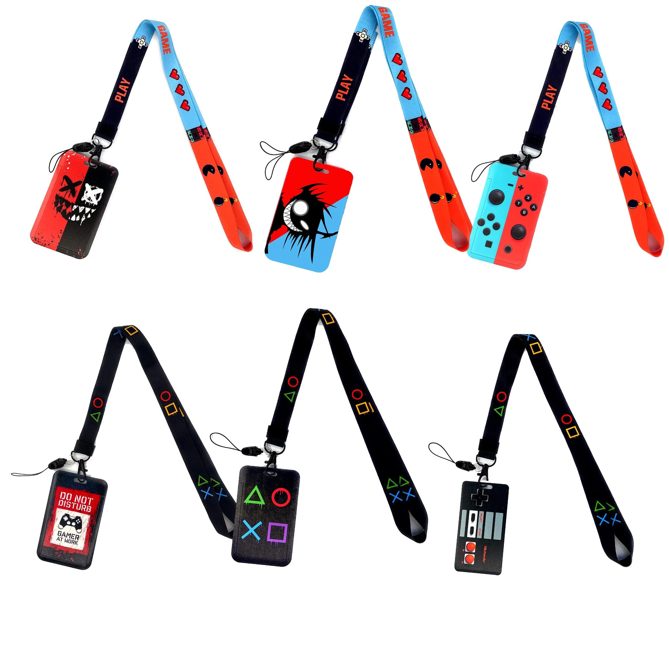 Card Holder Lanyard Camera Neck Strap Credit Card Case ID Badge Holders Credentials Protection Card Holders