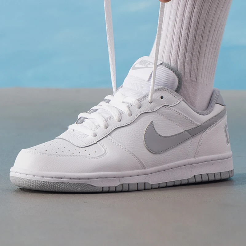 أحذية نايك الرجالية أحذية كاجوال كبيرة منخفضة خفيفة الوزن قابلة للتنفس أحذية رياضية مقاومة للاهتراء أحذية رياضية عصرية 355152-106 #2