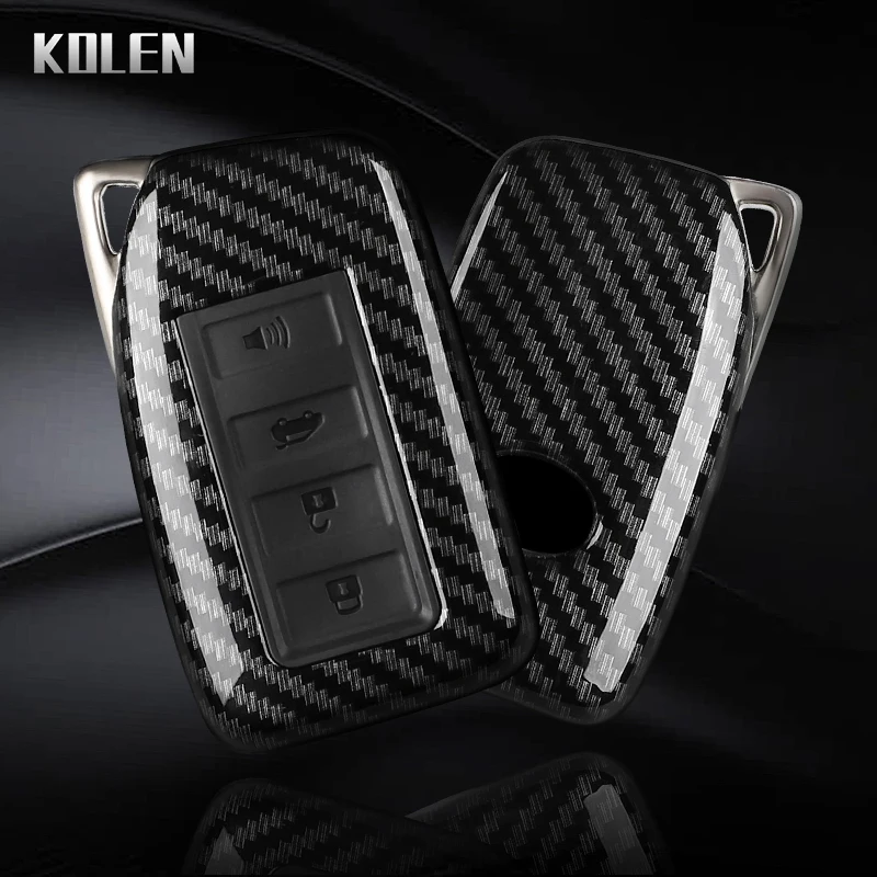 ABS ألياف الكربون نمط سيارة مفتاح القضية غطاء لكزس NX IS RX ES GX LX LS UX GS 200 260 300 350 NX200 NX300 RX350 ES300