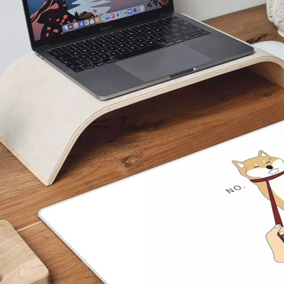 Animal Shiba Inu Dogs Large Mouse Pad Computer Keyboard Mouse Mat Gaming PC Laptop Desk Mat Office Accessories Table Mats