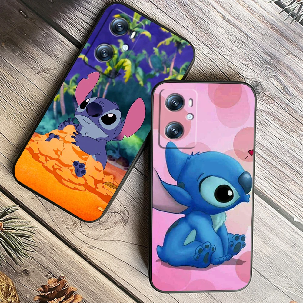 Stitch Abomination Monster For OPPO Find X6 X5 X3 A54S A5 A94 A16 A53S A57 A74 A72 A98 A78 A96 A9 5G Black TPU Phone Case