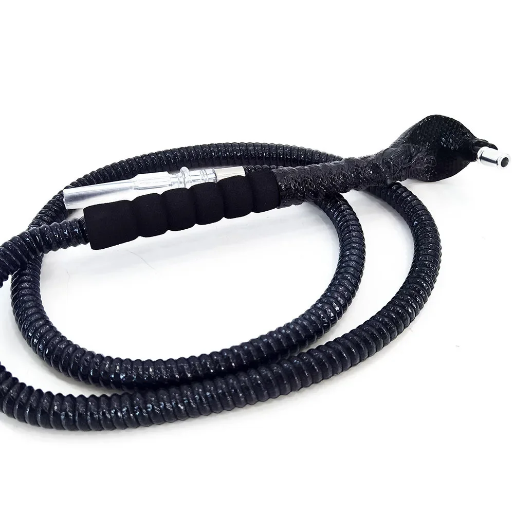 

Black Arab Shisha Snake Pipe Tube Shesha Hookah Smoking Pipe Accessories Shisha Accessories