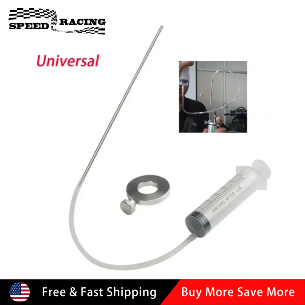 

Универсальный металлический набор для измерения уровня масла в вилке 60 мл, инструмент для регулировки уровня масла в вилке, серебристый, для мотоциклов