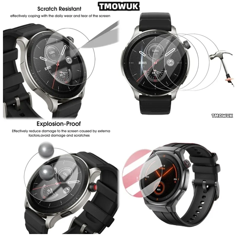 

Защитная пленка для экрана For Honor Watch5 Ultra, HD, прозрачное закаленное стекло, 9H, защита от царапин