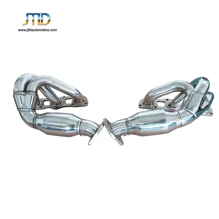 High Performance Exhaust System Exhaust Header Frontpipe For Porsche Cayman S 981 3.4L Header