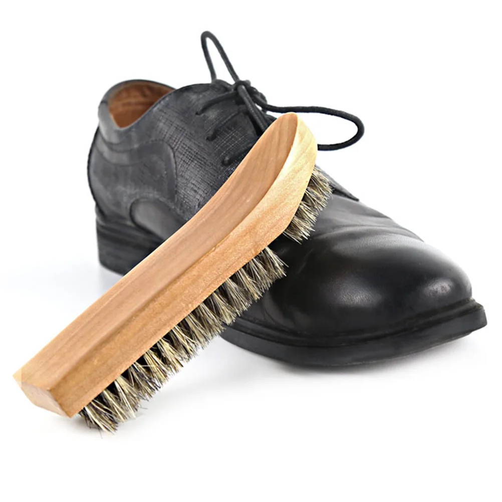 

Shoe Cleaning Brush Cleaning Brush Shoe Wood Handle Shoe Brush Wood Shoe Brush Bristle Shoe Brush Cleaning Shoe Brush