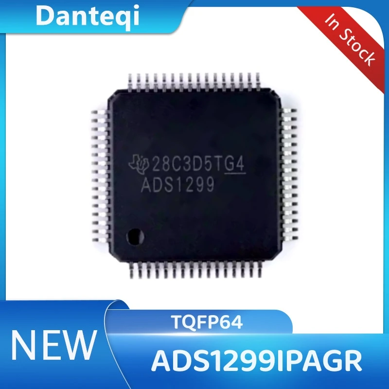 

1PCS/LOT ADS1299IPAGR ADS1299IPAG ADS1299 TQFP64 Chipset