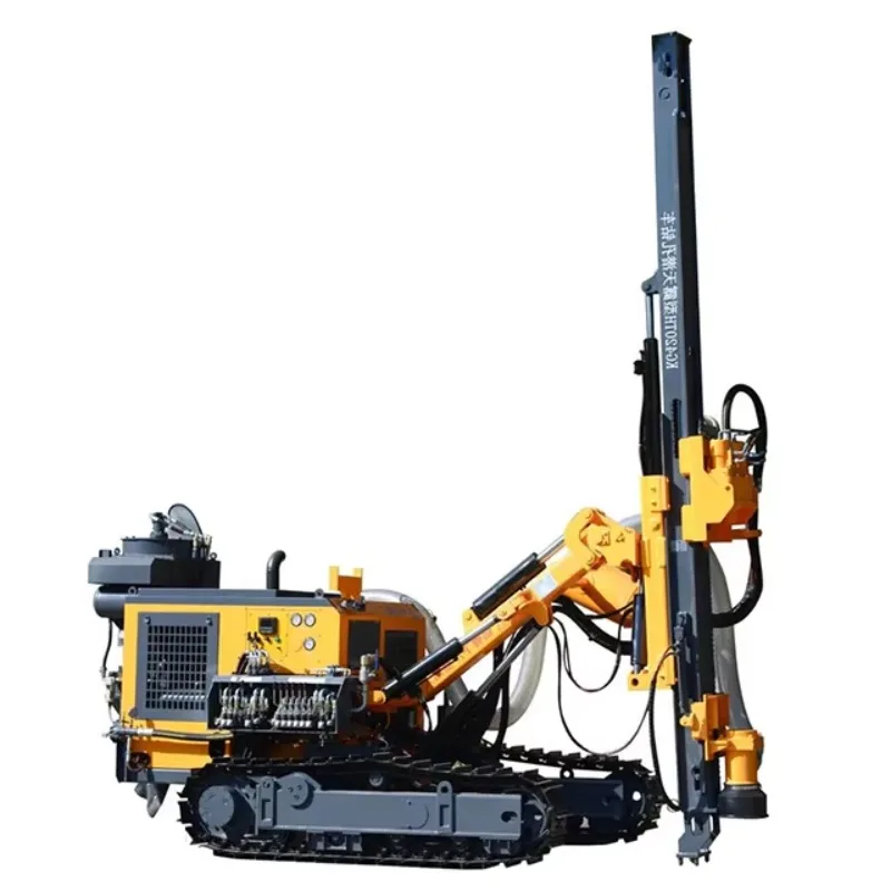 Customized Full Hydraulic Diesel Powered DTH Core Auger Drill Rig Easy Operate High Power for Open Pit Mine