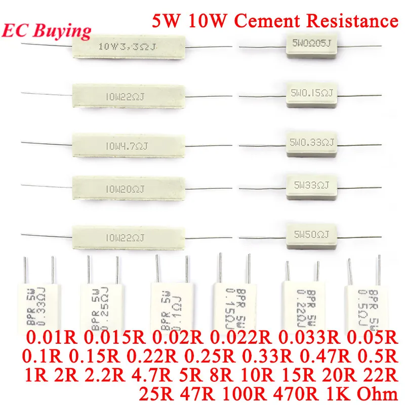 2-10Pcs 5W 10W Ceme… - image