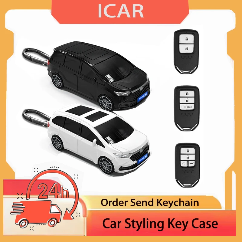 2024 for Odyssey Appearance for Honda Civic City Accord CRV CR-V XR-V Odyssey Vezel Jade Crider Fit Remote Key Case Smart Cover