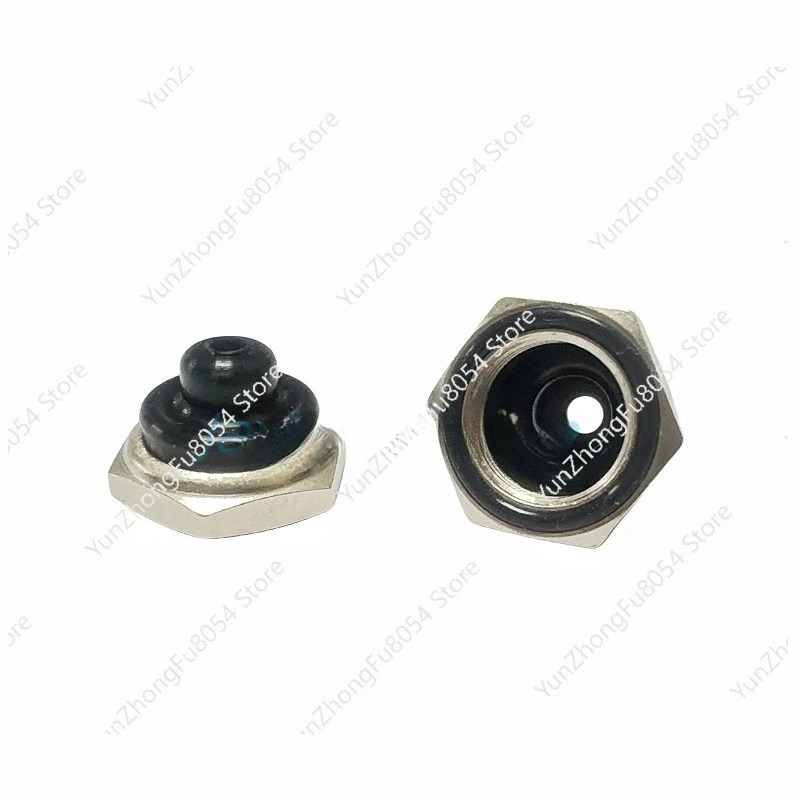 

200pcs 12MM T80-T Toggle Switch Waterproof Cap M12 * 0.75 With Hexagonal Metal Edge