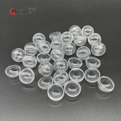 1.1Inch 28MM 100Pcs Toy Capsules Plastic PS with hardness Round Surprise Ball Container Can Open For Toy Gumball Vending Machine