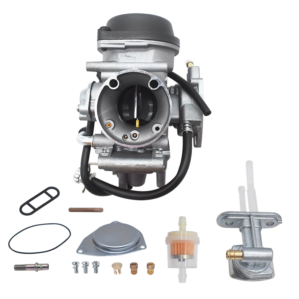 Carburetor Assembly Kit Fit Suzuki LTZ400 ATV Complete Carb With Full Accessories