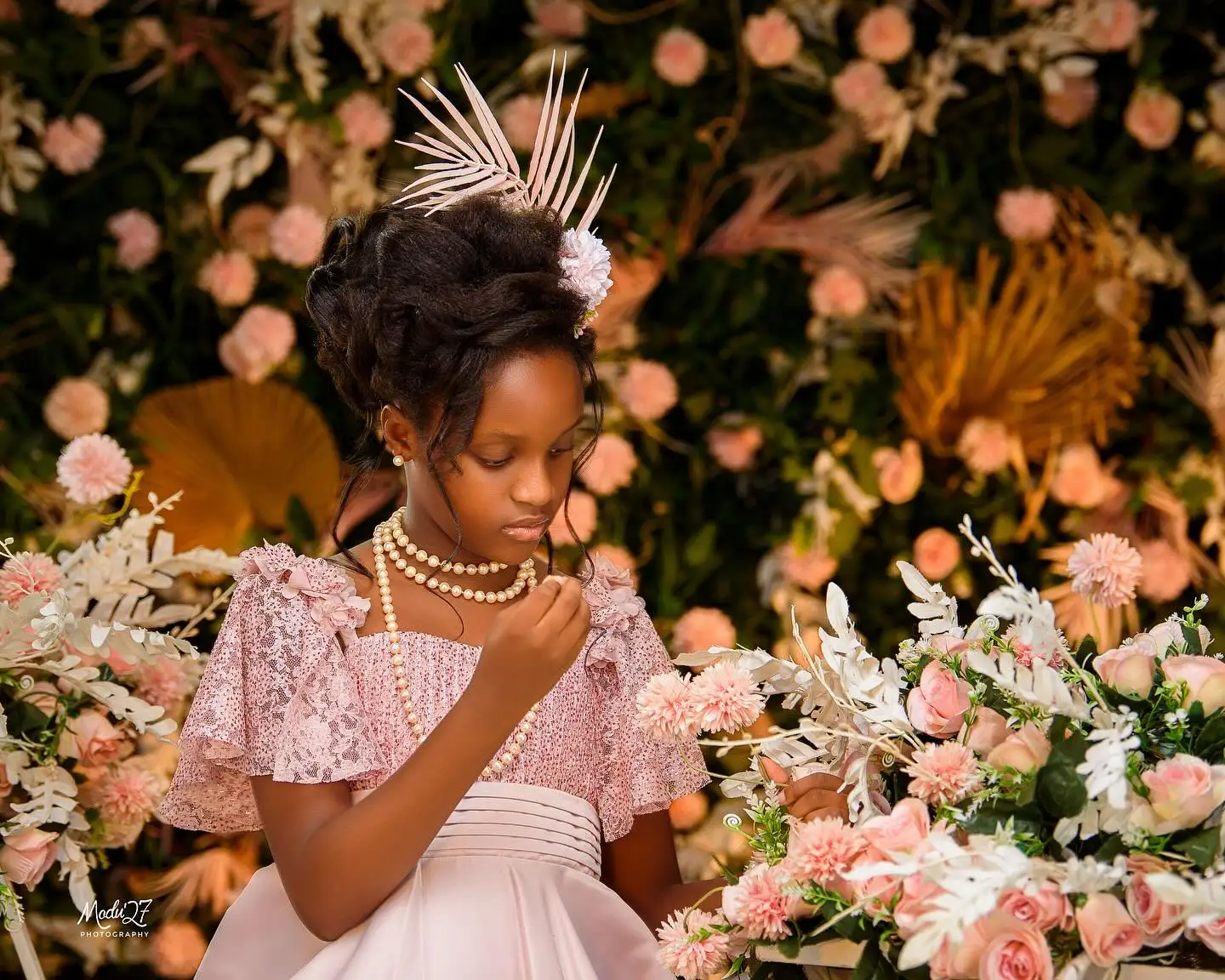 Vestidos de flores de satén para niña, apliques de encaje para boda, princesa de flores 3D, fiesta de cumpleaños para niños, vestido de baile de primera comunión