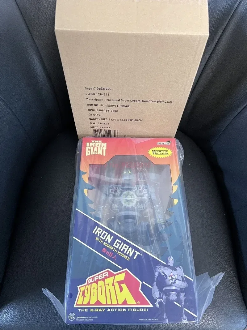 [Op Voorraad] SUPER 7 De Giant IronAction Figures Kleur Versie 11 Inch Gezamenlijke Beweegbare Pop Model Speelgoed Collectie Geschenken