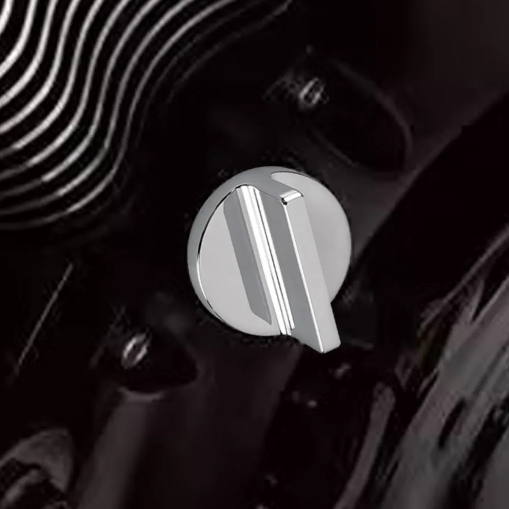 Para kawasaki ninja ZX-6 ZX-6R ZX-6RR zx636 zx600e ZX-9R voyager xia zg1200 acessórios da motocicleta cromo boleto tampa de enchimento óleo