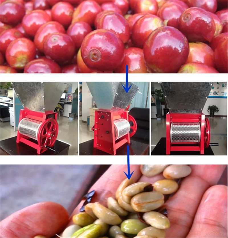 Coffee Husker Dehuller Sheller Cocoa Bean Peeling Machine Coffee Bean Peeling Pulper Machine