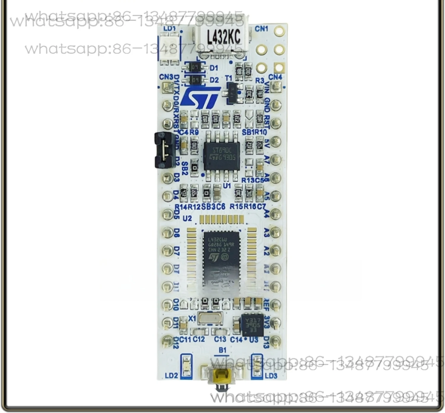 

Плата разработки NUCLEO-L432KC Nucleo-64 STM32L432KCU6