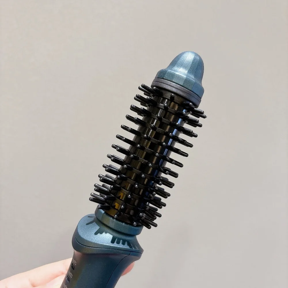 

Cordless Curling Iron 3 Temp Settings Automatic Hair Straightener Anti-Scald Rechargeable Styling Curling Brush