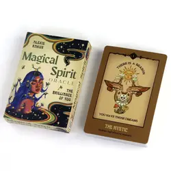 Talia Oracle Magical Spirit 10,4 * 7,3 cm: Brilliance of You 44 szt. Kart