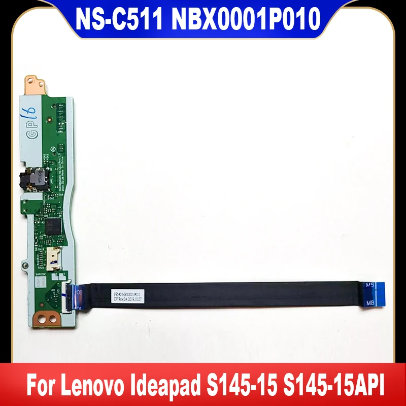 NS-C511 NBX0001P010 Original For Lenovo Ideapad S145-15 S145-15API Laptop Audio Card Reader Board Cable High Quality