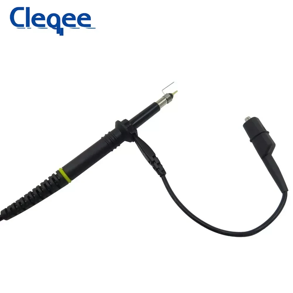 Cleqee P6500 DC-500MHz Sonda de osciloscopio BNC Plug Tapa protectora Sonda de prueba para osciloscopio