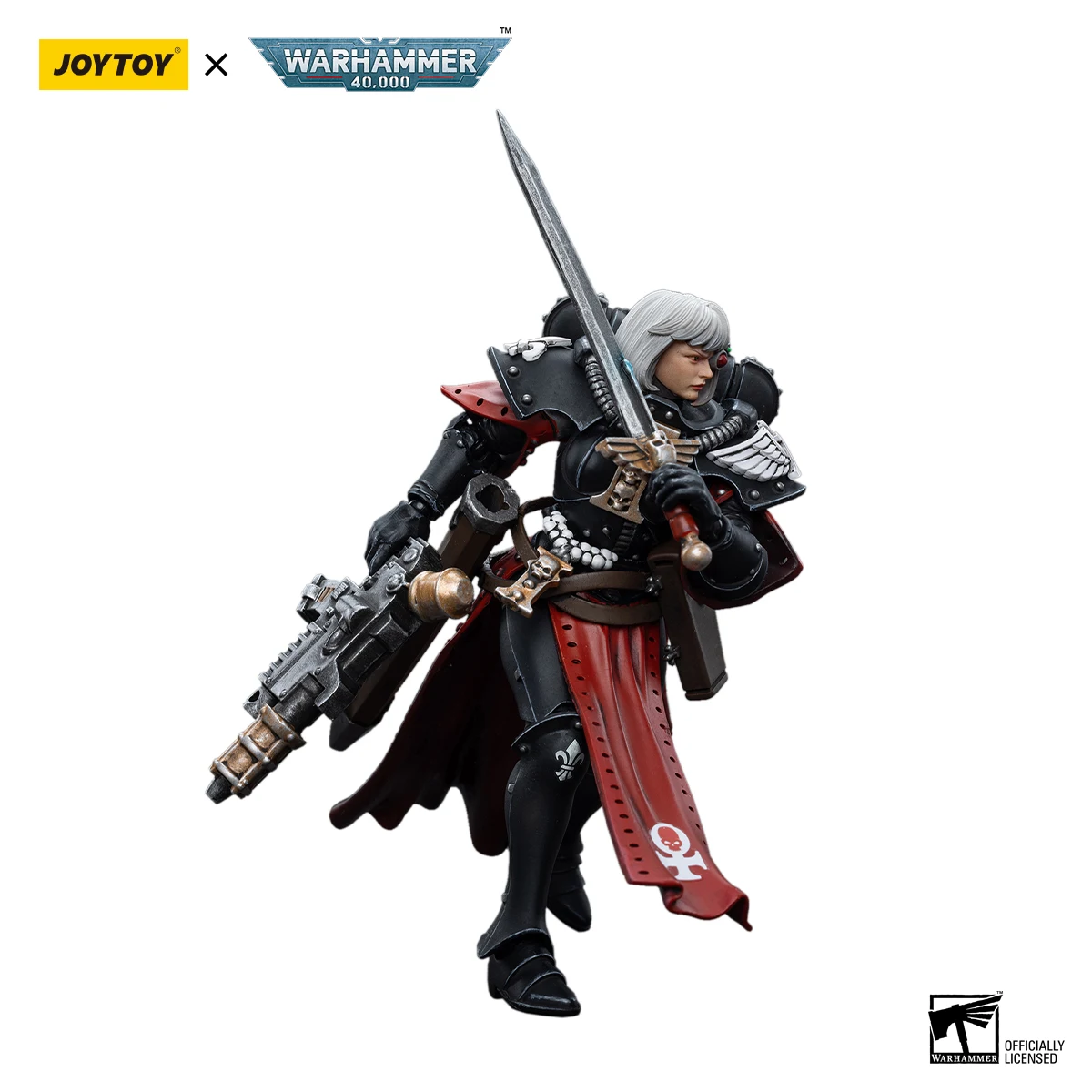 

[IN STOCK] JOYTOY Warhammer 40k 1/18 Action Figure Adepta Sororitas Battle Sister Superior Kassia Anime Military Model Toys