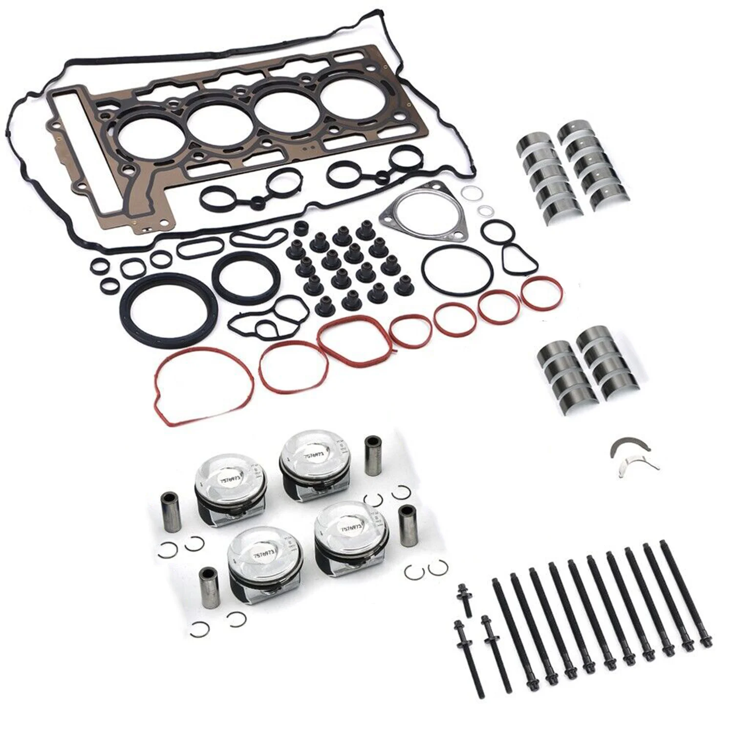 

Engine Overhaul Rebuild Pistons Kit For BMW Mini Cooper S JCW R55 R56 R57 R58 R59 N14B16A N14B16C 1.6 T 11 25 7 566 019