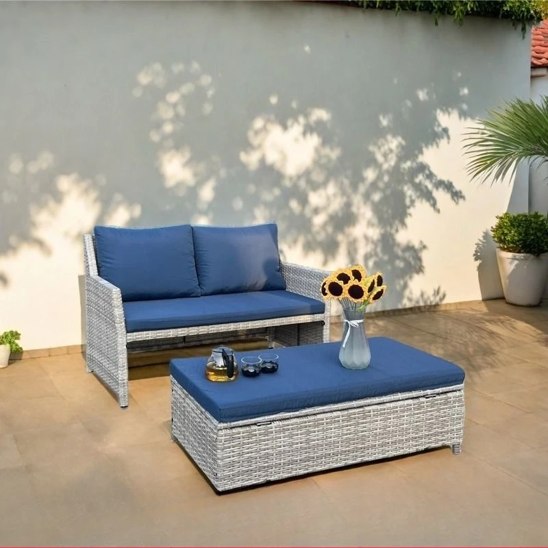 Outdoor sofa combination courtyard balcony leisure sofa