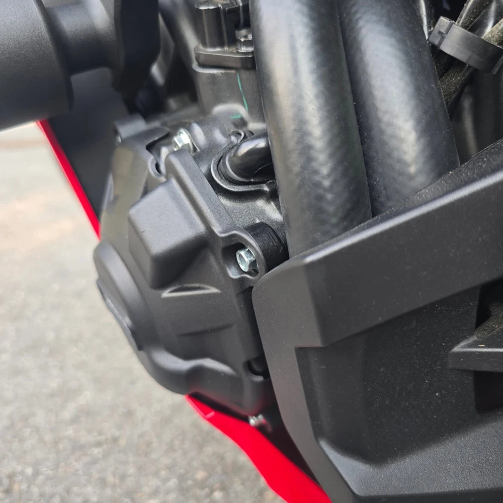 Per HONDA CBR650R/CB650R (2024-2025) SET coperchio motore secondario GBRacing compatibile – Protezione frizione elettronica, leva frizione senza problemi