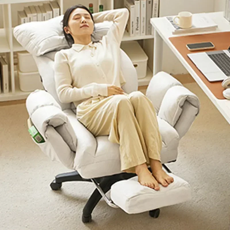 Office Chair With Wheels Casters Reclining Home Office Easy Assembly Sturdy Durable Stable Comfortable Space Saving