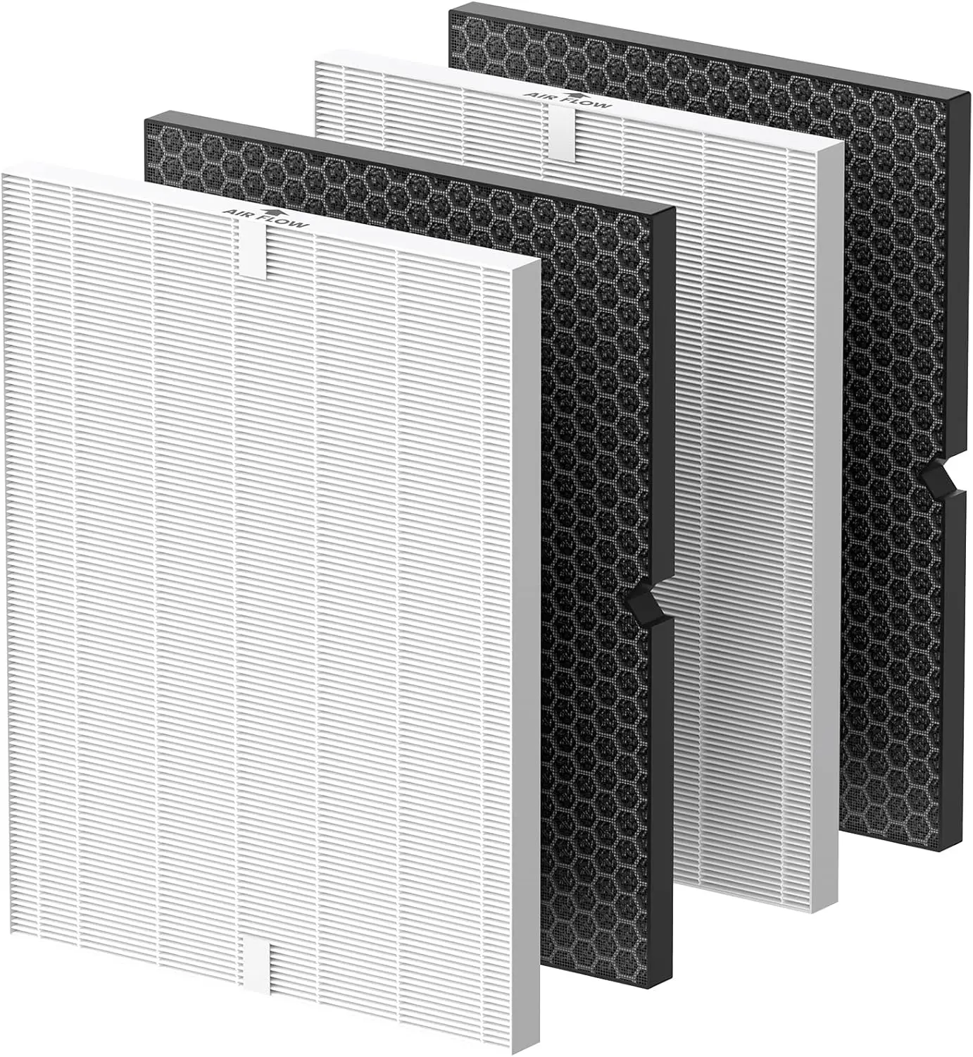 

2 Sets 116130 HEPA Replacement Filter H for 5500-2 Plasmawave Air Purifier and Models AM80, Includes 2 Pack Ture HEPA Filt