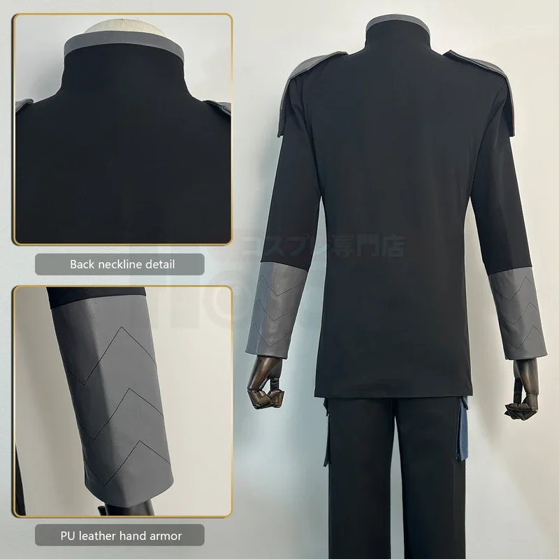 هولون كايجو رقم. 8 أنيمي كافكا هيبينو سوشيرو هوشينا تأثيري حلي شعر مستعار الوحش كاسحة شركة موحدة معطف تي شيرت السراويل كوس