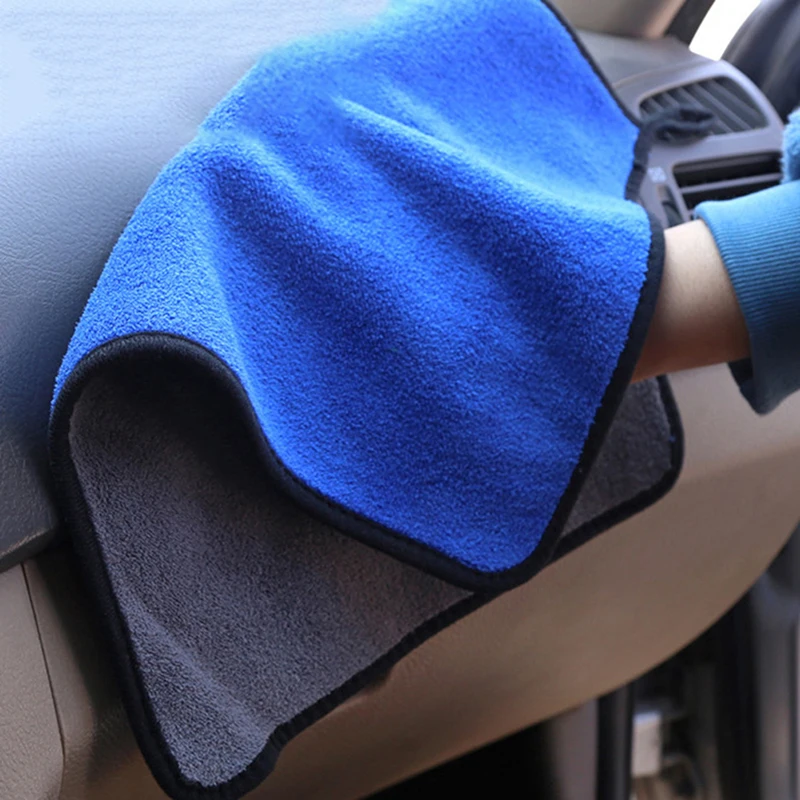 Microfiber Coral Fleece Car Wash Towel Car Detailing Care Cleaning Drying Cloth Auto Accessories 30x30/60CM Random