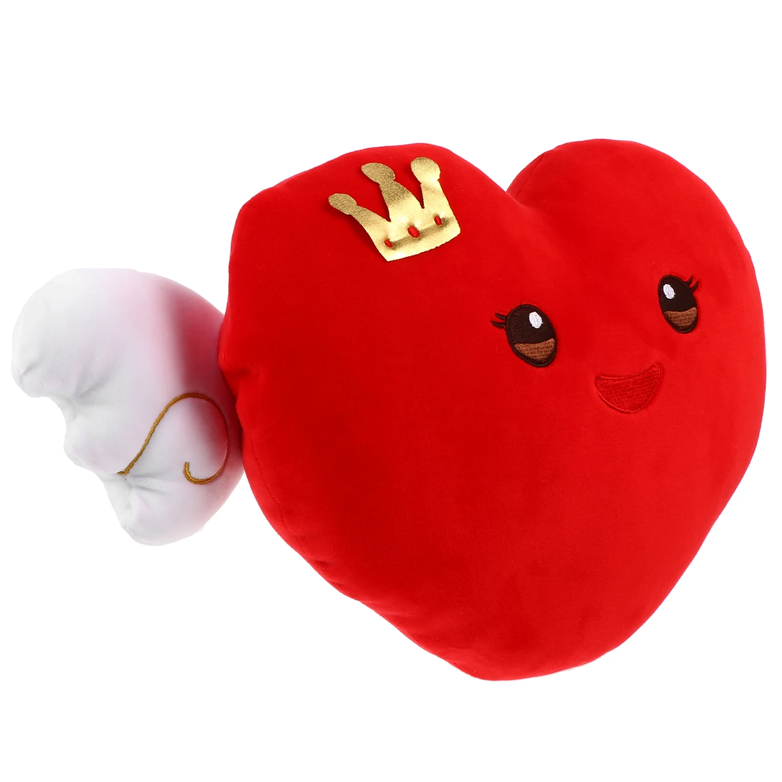 

Heart Shaped Pillow Cotton Fill Decorative Cushion for Living Room Bedroom Home Office Durability Softness Lover Day