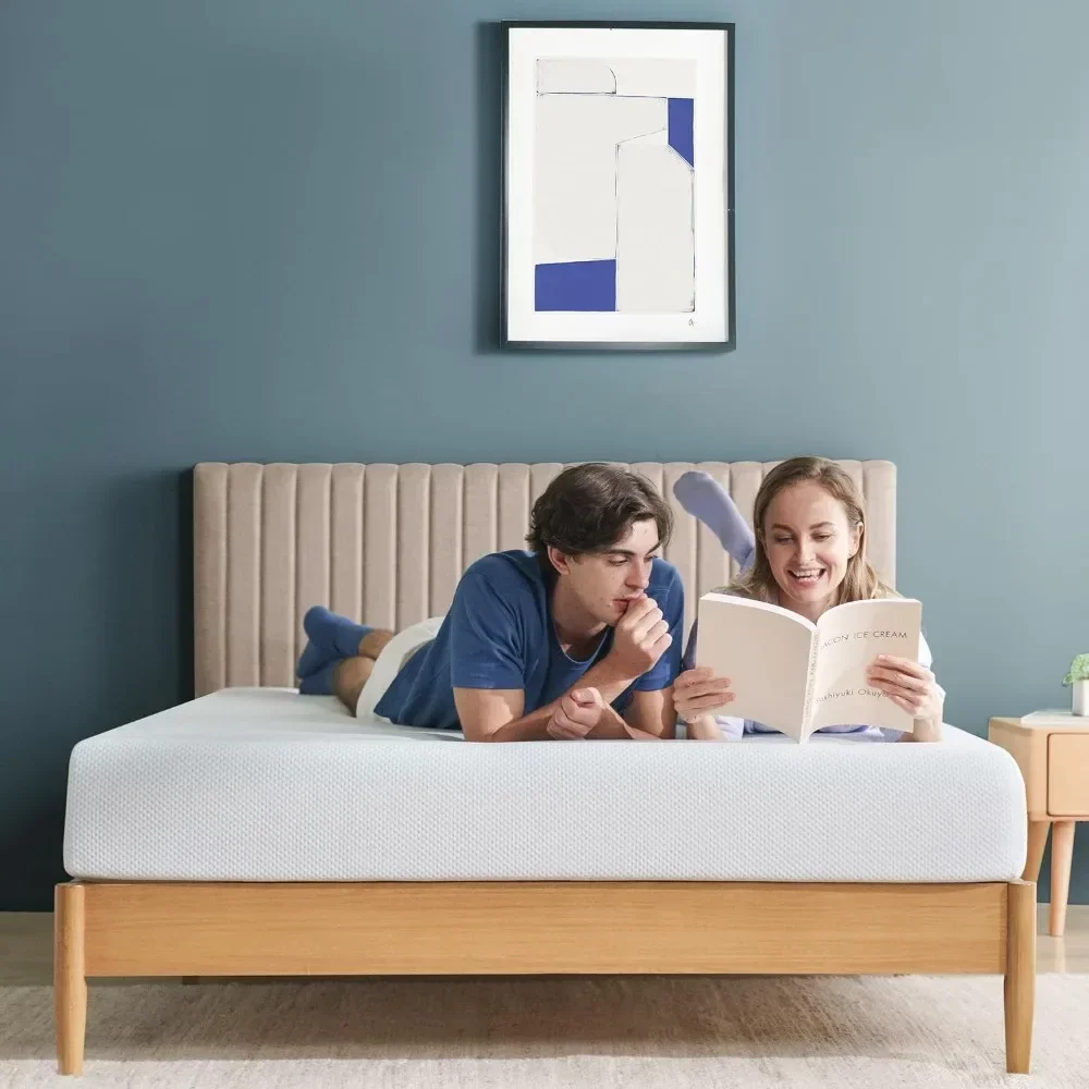 

6 Inch Green Tea Cooling Memory Foam Mattress [New Version], Full, Fiberglass Free, Medium Firmness, Cooling Gel Foam,Mattresses