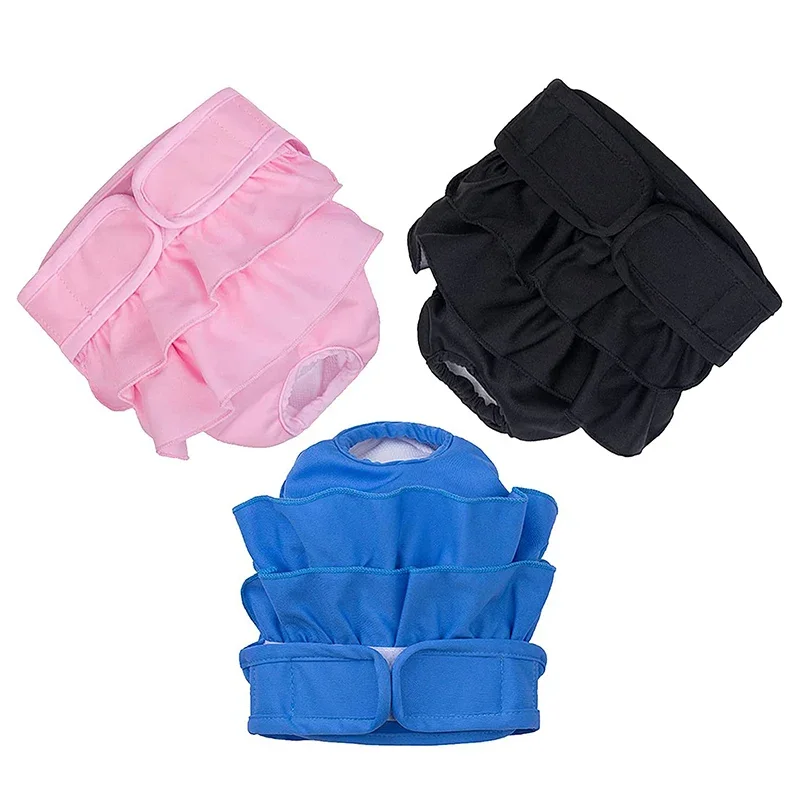 Reusable Female Dogs Washable Pet Physiological Pants Big Dog Sanitary Panties Diapers for Medium Large Mascotas Supplies