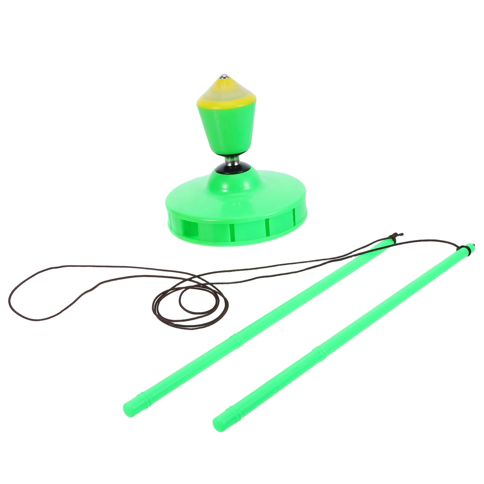 1 مجموعة 1 مجموعة الصينية يويو ديابولو للأطفال نهاية واحدة امتصاص الصدمات تحمل صامتة شعوذة مهارة الترفيه الأسرة في الهواء الطلق