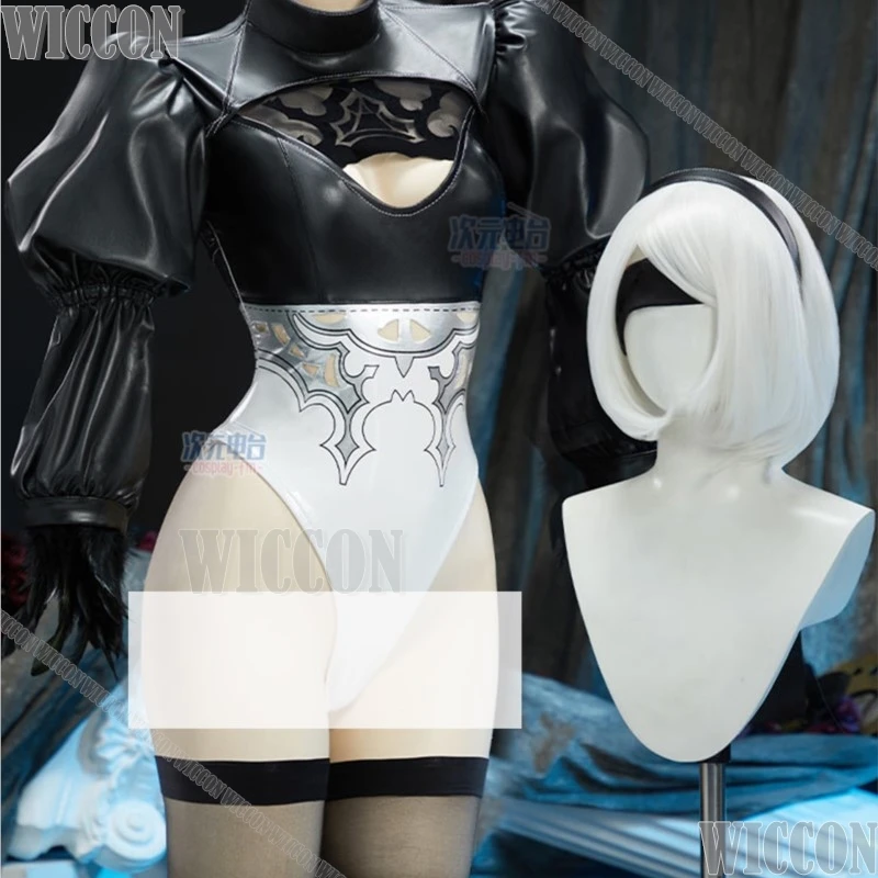 2B Cosplay Costume NieR:Automata NIKKE:The Goddess of Victory Suit Outfit Lolita Dress Sexy Uniform Halloween Women Comic Con