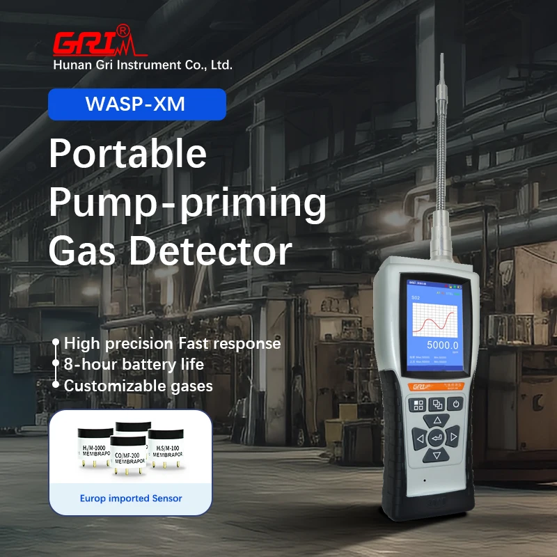 GRI Handheld Ethylene Toxic Gas Leak Detector/gas Leak Meter/gas Sensor Portable  Detector De Gas C2H4