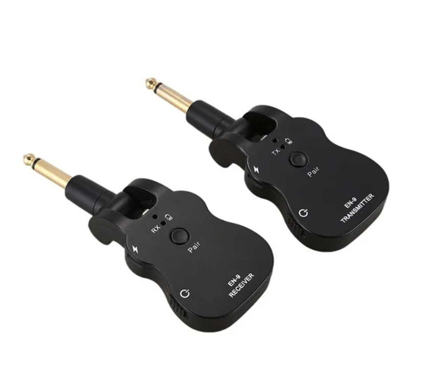 

2024 New Updated Wireless Guitar System 2.4G Guitar Transmitter Receiver Audio For Electric Guitar Bass Music Instrument Pickup