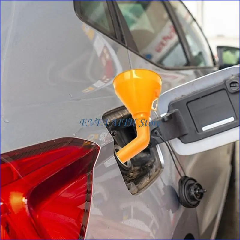 

Пластиковая воронка 124B с двойным изгибом и встроенным фильтром, защищающая от проливания, для эффективного процеживания и