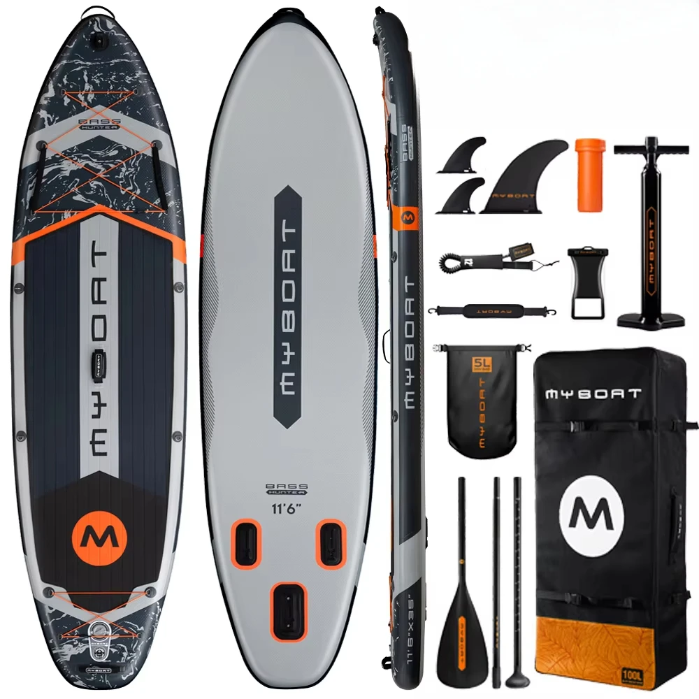 Inflatable Surf Stand Up Paddle Board All Round SUP Fishing Board