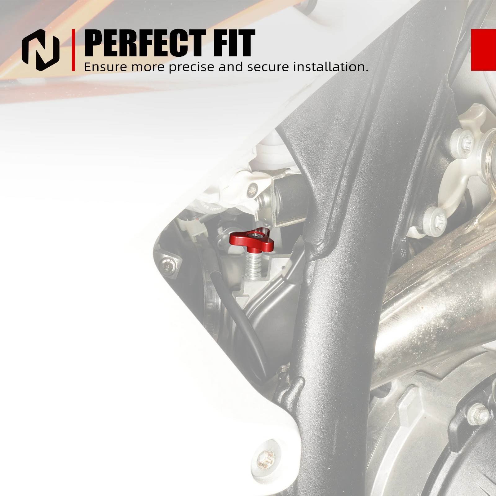NICECNC Für KTM EXC 300 EXC 250 XCW 300 250 150 2024 Motorrad TPS Leerlauf Knopf Teller SX 125 SX 250 SX XC 125 250 300 2023-2024 – Detail 12