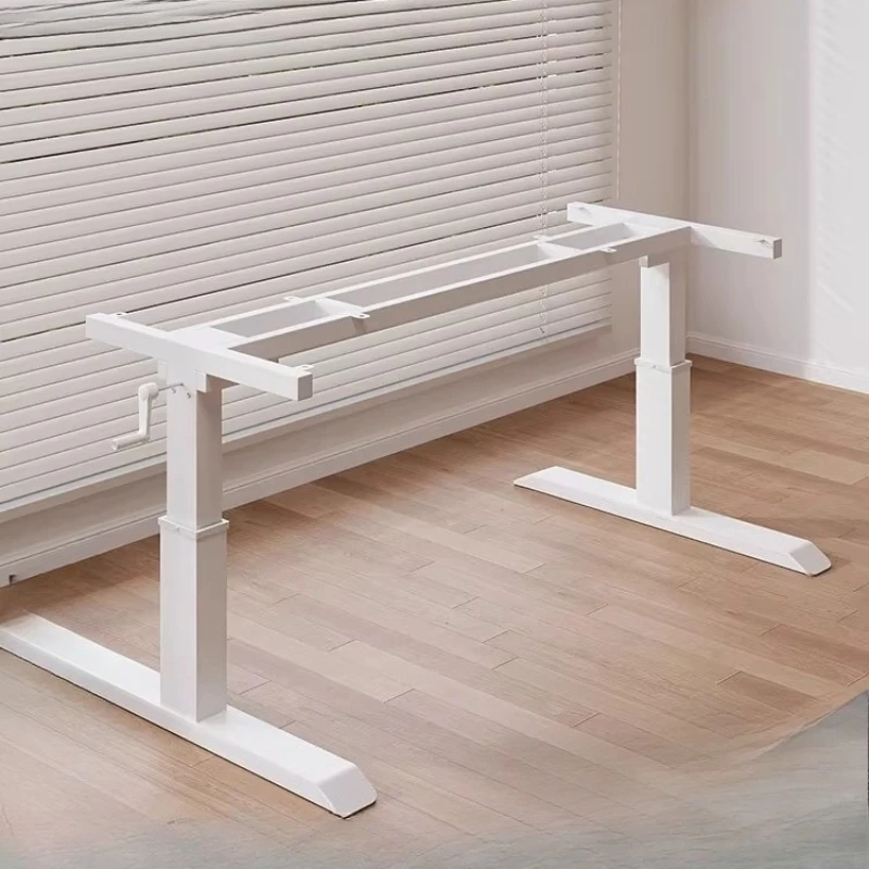 

Lifting table leg bracket Household living room rock slab dining table Hand-cranked adjustable coffee Computer