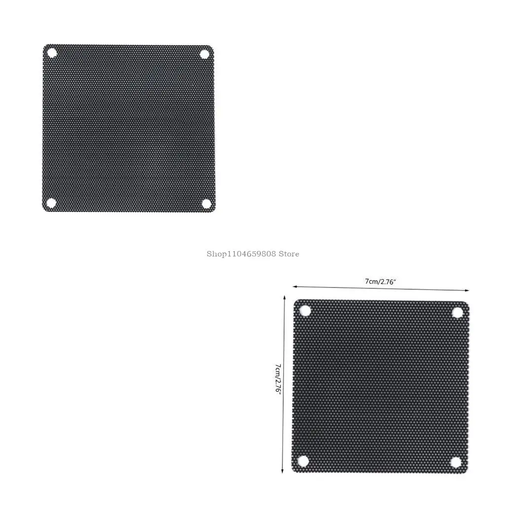 

DIY Dust Filter for Computer Cooler Fan PC Fan Dust Mesh Chassis Cooler Filter