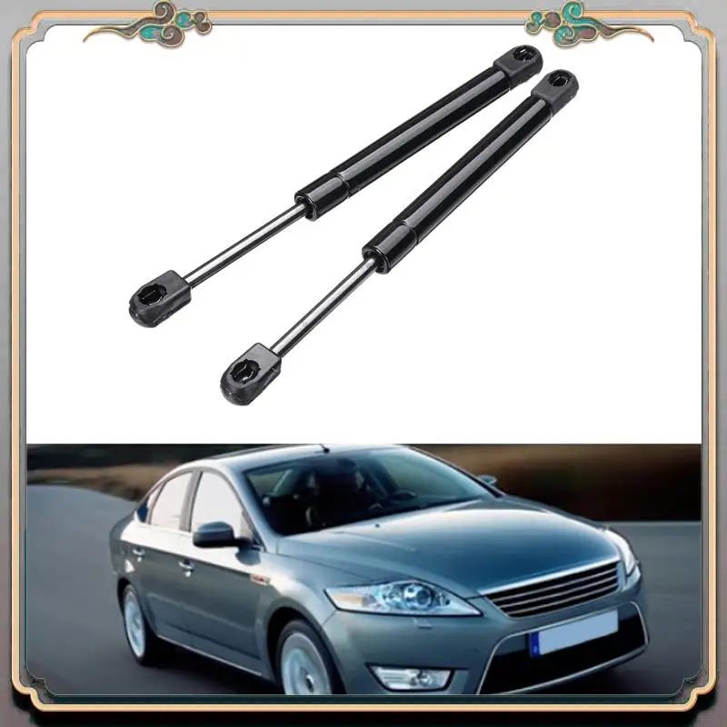 A73Q-2Pcs capô do carro elevador suporta adereços haste braço molas a gás suportes de choque para ford mondial mk3 2000-2007