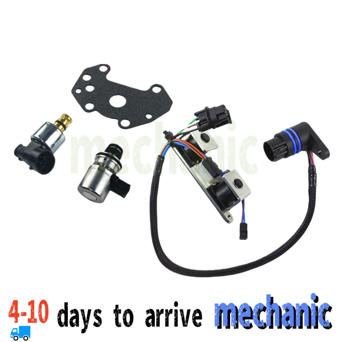

For A500 A518 42RE 44RE 46RE Transmission Solenoid Valve 4-piece Set Suitable for 96-99 Dodge