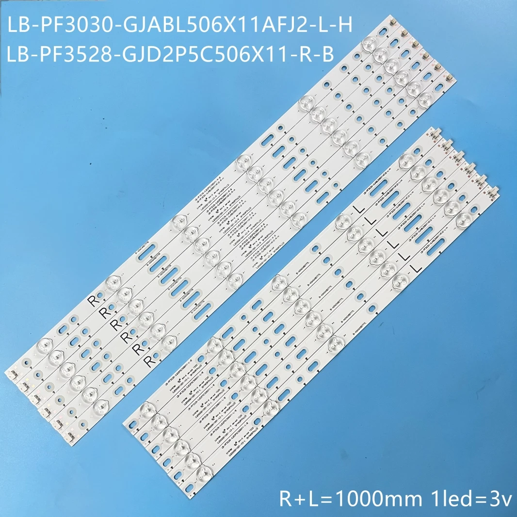 LED Backlight strip For 49PUF6701 49puh4900 49PFS4132 49PFS5301 GJ-2K15-XM-D2P5C1-490-D611-C1 EVTLBM490E0601 TPT490U2-EQYSH