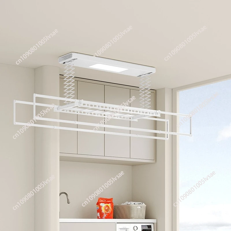 

Clothes Dryer Balcony Four Pole Telescopic Multifunction Electric Clothes Hanger Intelligent Remote Control Household Lifting